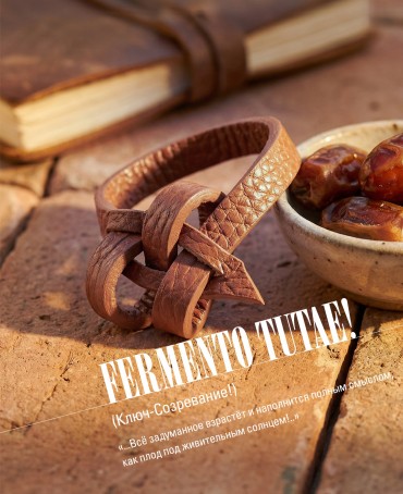 Ремешок на сумку-БРАСЛЕТ-держатель Брелока Унисекс Pi-FERMENTO TUTAE!